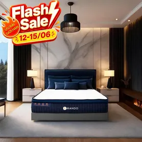 Nệm lò xo Amando Innovation 7 vùng linh hoạt dày 30cm