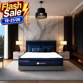 Nệm lò xo Amando Innovation 7 vùng linh hoạt dày 30cm