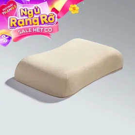 Gối cao su Gummi Butterfly 100% thiên nhiên nâng đỡ vai