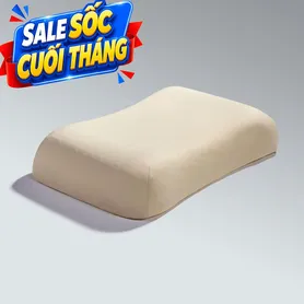 Gối cao su Gummi Butterfly 100% thiên nhiên nâng đỡ vai