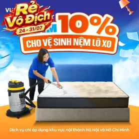 Dịch vụ vệ sinh nệm lò xo