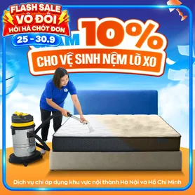 Dịch vụ vệ sinh nệm lò xo