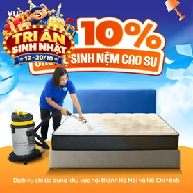 Dịch vụ vệ sinh nệm cao su