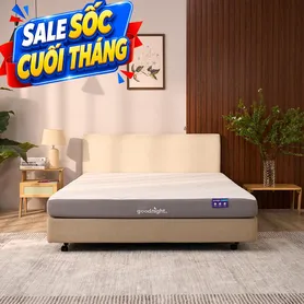 Nệm foam Goodnight Massage 2.0 (Hachi) giảm áp lực dày 15cm
