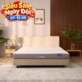Nệm foam Goodnight Massage 2.0 (Hachi) giảm áp lực dày 15cm