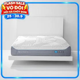 Nệm lò xo Bedgear H2 Hybrid thoáng khí kép dày 26cm (Phiên bản giới hạn)