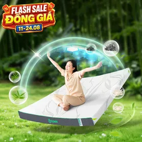 Nệm cao su thiên nhiên Gummi Premium detox giấc ngủ
