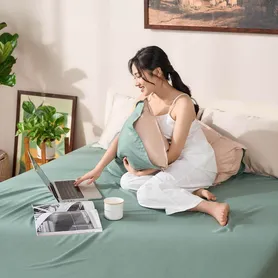 Bộ ga chun micro satin Amando Cozy 3 chi tiết