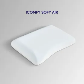 Gối foam iComfy Sofy Air công nghệ Aero Memory Foam độc quyền (BST Ngủ Mát)