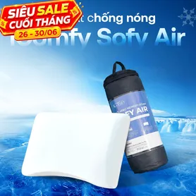 [BST Ngủ Mát] Gối foam iComfy Sofy Air Êm Mát Chống Nóng