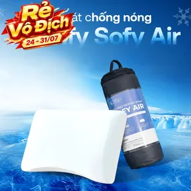 [BST Ngủ Mát] Gối foam iComfy Sofy Air Êm Mát Chống Nóng
