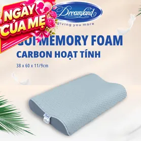 Gối Foam Dreamland Carbon hoạt tính