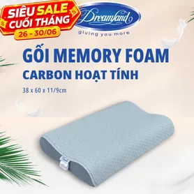 Gối Foam Dreamland Carbon hoạt tính