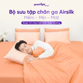Bộ ga chun Lyocell cao cấp Goodnight Airsilk