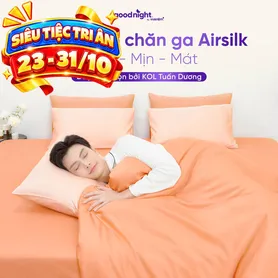 Bộ ga chun Lyocell cao cấp Goodnight Airsilk