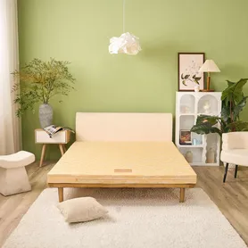 Nệm bông ép Wonjun Pure Carbon kháng khuẩn ưu việt dày 10cm gấp 2