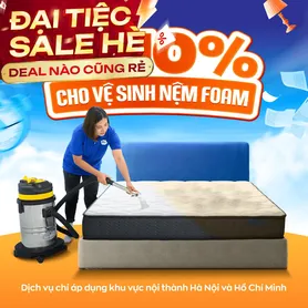 Dịch vụ vệ sinh nệm foam