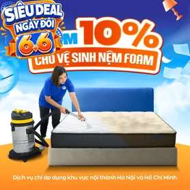 Dịch vụ vệ sinh nệm foam