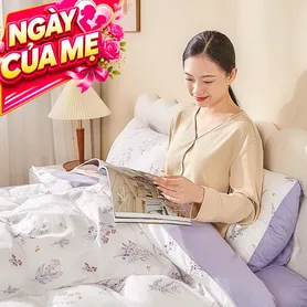 Bộ ga chun vỏ chăn Goodnight Bamboo mềm mại, điều hòa thân nhiệt