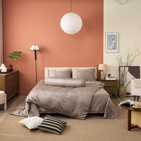 Bộ ga phủ + chăn chần Amando Wellness Tencel Luxe