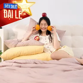 Bộ ga chun tencel VC Goodnight Airsilk 4 chi tiết