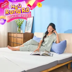 Nệm foam iComfy Fold 3.0 gấp 3 dày 10cm