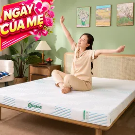 Nệm Gummi Signature – Công nghệ kép, nâng đỡ vượt trội, kháng khuẩn tối đa