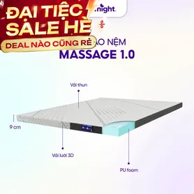 Nệm Foam Goodnight Massage 1.0