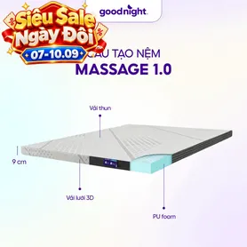 Nệm Foam Goodnight Massage 1.0