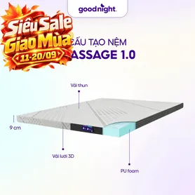 Nệm Foam Goodnight Massage 1.0