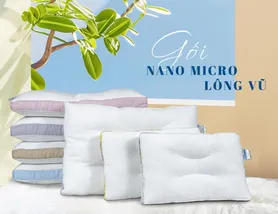 Gối bông Dreamland Nano Microfiber