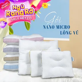 Gối bông Dreamland Nano Microfiber