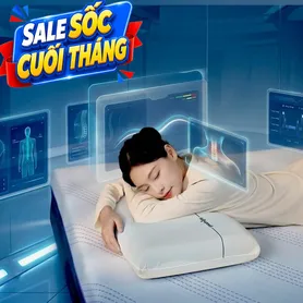 Gối ngủ sâu Memory foam 40D Goodnight Astro lõi kép