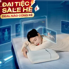 Gối ngủ sâu Memory foam 40D Goodnight Astro lõi kép