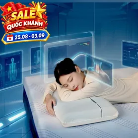 Gối ngủ sâu Memory foam 40D Goodnight Astro lõi kép