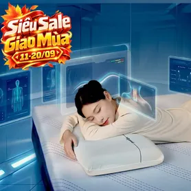 Gối ngủ sâu Memory foam 40D Goodnight Astro lõi kép
