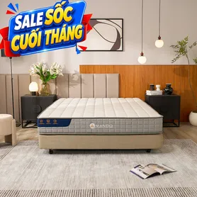 Nệm lò xo Amando Elite Flip túi độc lập thiết kế 2 mặt linh hoạt dày 24cm
