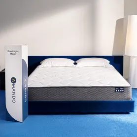 Nệm lò xo túi độc lập thế hệ mới Amando Goodnight Magic nâng đỡ êm ái 20cm