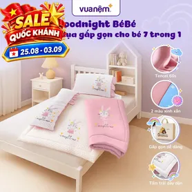 Bộ tấm trải trẻ em đi học Goodnight Bebé