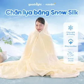 Chăn lụa băng Goodnight Snow Silk