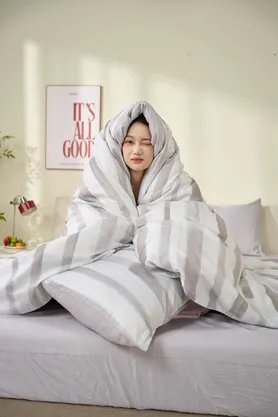 Bộ chăn ga gối Goodnight Airsilk Flora 4 chi tiết