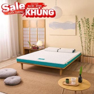 Nệm foam Nhật Bản Aeroflow Standard nâng đỡ cơ thể dày 12cm Nệm foam Nhật Bản Aeroflow Standard nâng đỡ cơ thể dày 12cm