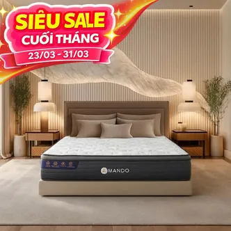 Nệm lò xo làm mát Amando Elite Grand dày 28cm