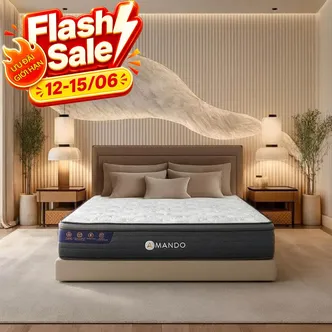 Nệm lò xo làm mát Amando Elite Grand dày 28cm