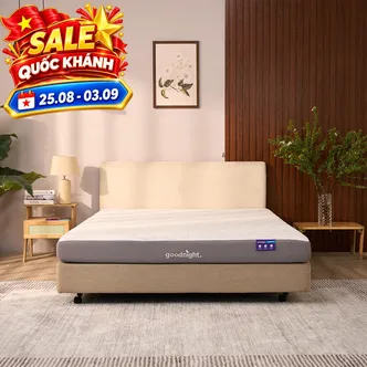 Nệm foam Goodnight Massage 2.0 (Hachi) giảm áp lực dày 15cm