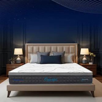 [Mới - Độc quyền] Nệm lò xo túi độc lập 3 vùng Dunlopillo de.Stress Powerful