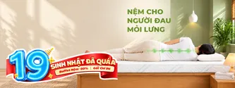 Nệm cho người đau lưng