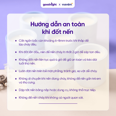 Set hộp quà nến thơm Goodnight La Perfumée - Ảnh 8