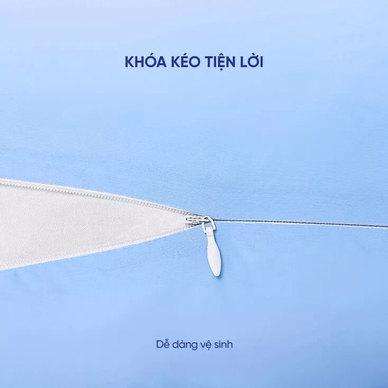 Combo Gối ôm Poppy kèm vỏ gối cooling - Ảnh 6