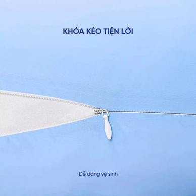 Combo Gối ôm Poppy kèm vỏ gối cooling - Ảnh 6